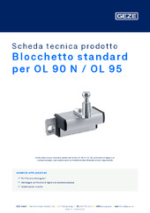 Blocchetto standard per OL 90 N / OL 95 Scheda tecnica prodotto IT