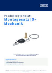 Montagesatz IS-Mechanik Produktdatenblatt DE