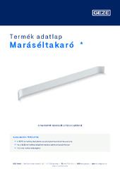 Maráséltakaró  * Termék adatlap HU