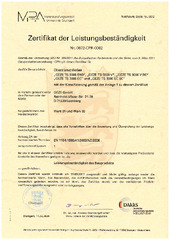 Zertifikat DE (758651)