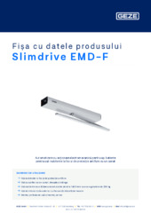 Slimdrive EMD-F Fișa cu datele produsului RO
