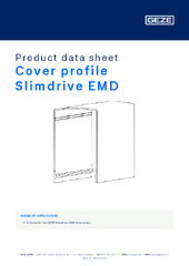 Cover profile Slimdrive EMD Product data sheet EN