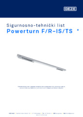 Powerturn F/R-IS/TS  * Sigurnosno-tehnički list HR