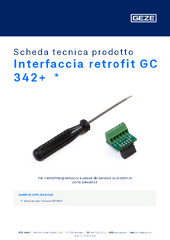 Interfaccia retrofit GC 342+  * Scheda tecnica prodotto IT