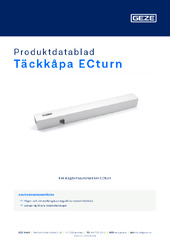 Täckkåpa ECturn Produktdatablad SV