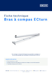Bras à compas ECturn Fiche technique FR
