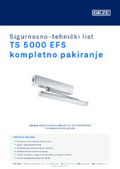 TS 5000 EFS kompletno pakiranje Sigurnosno-tehnički list HR