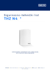THZ N4  * Sigurnosno-tehnički list HR