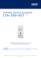 LTA-230-SCT  * Scheda tecnica prodotto IT
