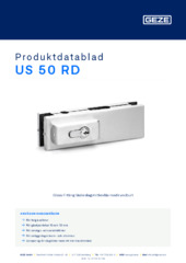 US 50 RD Produktdatablad SV