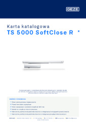 TS 5000 SoftClose R  * Karta katalogowa PL