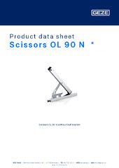 Scissors OL 90 N  * Product data sheet EN