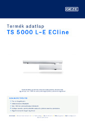 TS 5000 L-E ECline Termék adatlap HU