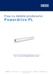 Powerdrive PL Fișa cu datele produsului RO