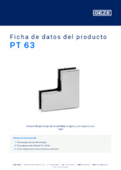 PT 63 Ficha de datos del producto ES