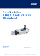 Flügelbock OL 320 Standard Termék adatlap HU