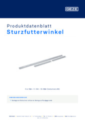 Sturzfutterwinkel Produktdatenblatt DE