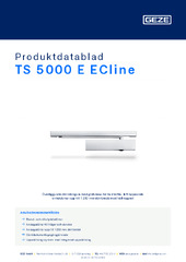 TS 5000 E ECline Produktdatablad SV