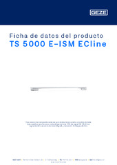 TS 5000 E-ISM ECline Ficha de datos del producto ES