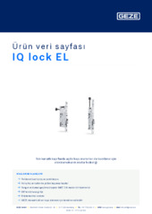 IQ lock EL Ürün veri sayfası TR