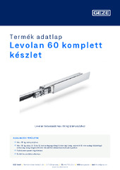 Levolan 60 komplett készlet Termék adatlap HU