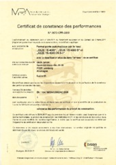 Certificat FR (767684)
