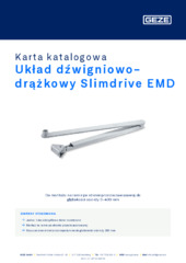 Układ dźwigniowo-drążkowy Slimdrive EMD Karta katalogowa PL