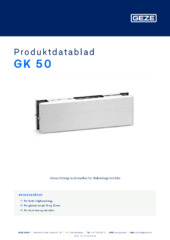 GK 50 Produktdatablad NB