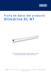 Slimdrive SL NT Ficha de datos del producto ES