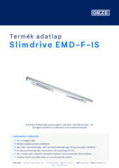 Slimdrive EMD-F-IS Termék adatlap HU
