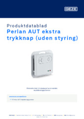 Perlan AUT ekstra trykknap (uden styring) Produktdatablad DA