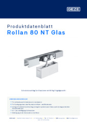 Rollan 80 NT Glas Produktdatenblatt DE