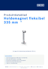 Holdemagnet fleksibel 335 mm  * Produktdatablad NB