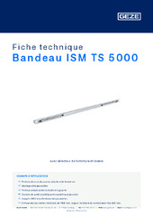 Bandeau ISM TS 5000 Fiche technique FR