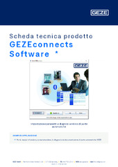 GEZEconnects Software  * Scheda tecnica prodotto IT