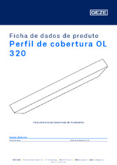 Perfil de cobertura OL 320 Ficha de dados de produto PT