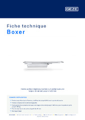 Boxer Fiche technique FR