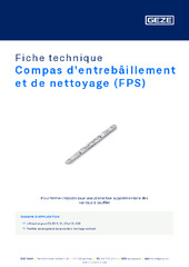 Compas d'entrebâillement et de nettoyage (FPS) Fiche technique FR