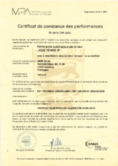 Certificat FR (913766)