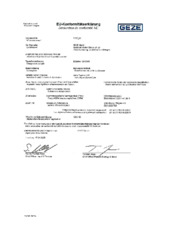 Déclaration de conformité DE FR (2522816)