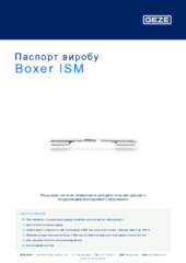 Boxer ISM Паспорт виробу UK