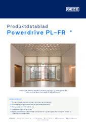 Powerdrive PL-FR  * Produktdatablad NB