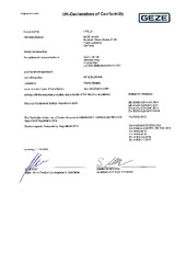 Declaration of conformity EN (66876)