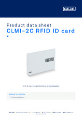 CLMI-2C RFID ID card  * Product data sheet EN