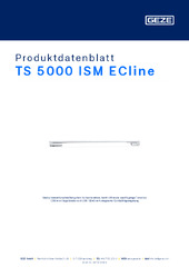 TS 5000 ISM ECline Produktdatenblatt DE