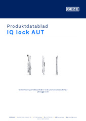 IQ lock AUT Produktdatablad DA