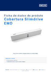Cobertura Slimdrive EMD Ficha de dados de produto PT