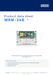 WRM-24B  * Product data sheet EN