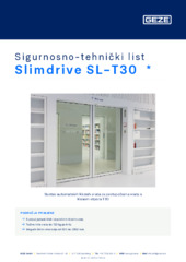 Slimdrive SL-T30  * Sigurnosno-tehnički list HR