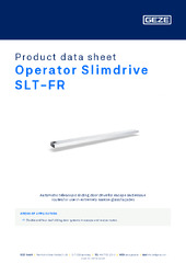 Operator Slimdrive SLT-FR Product data sheet EN